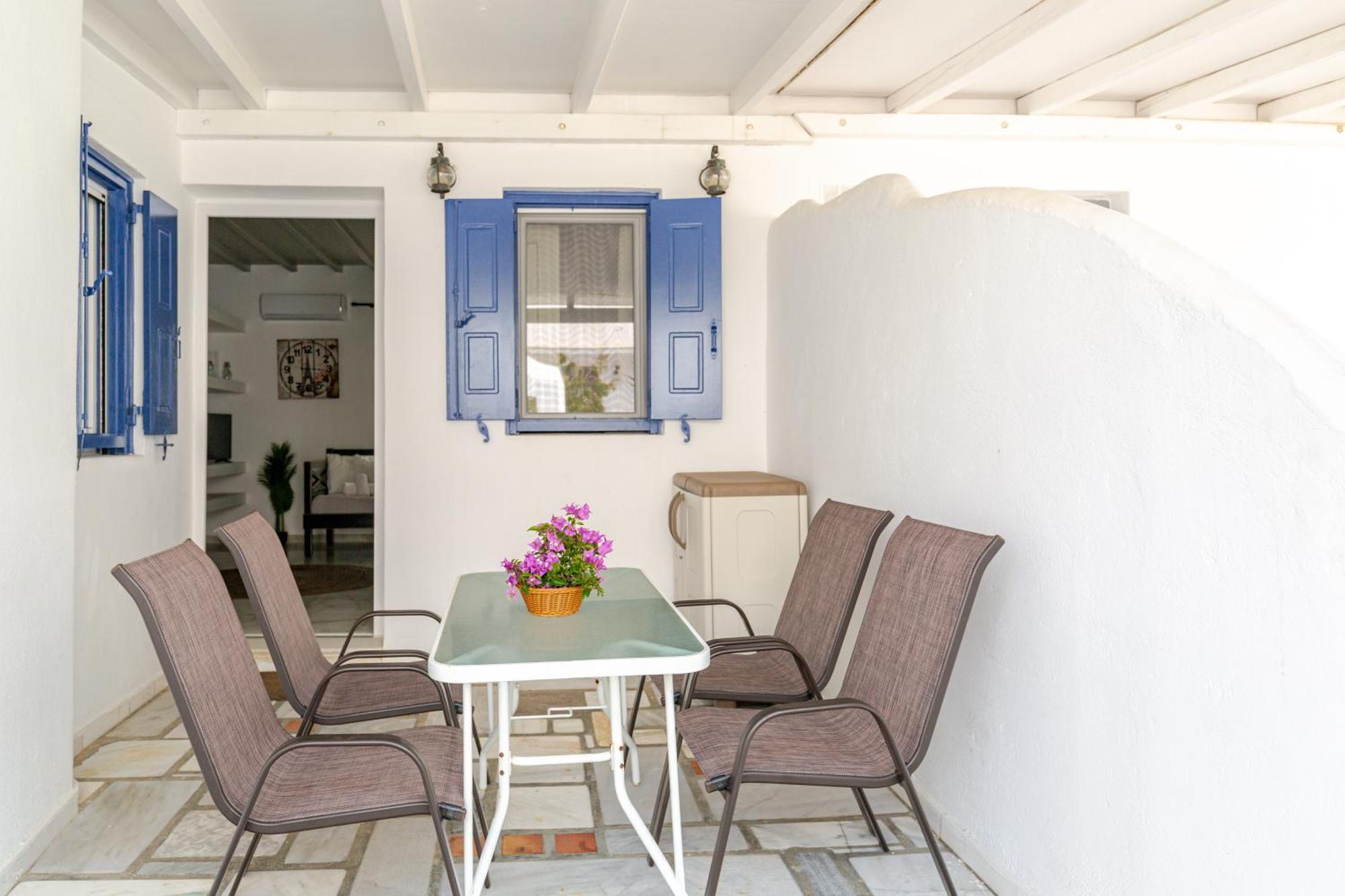 Elenitas Beach House In Ornos Dış mekan fotoğraf